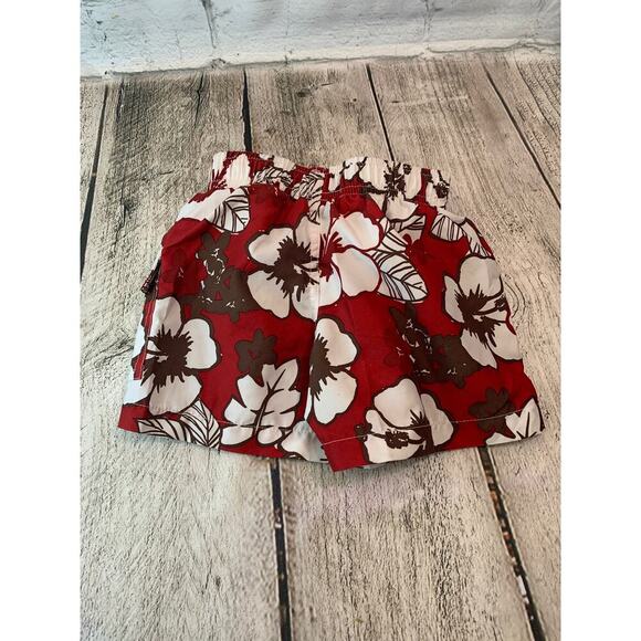 KOALA KIDS Boy’s Hawaiian Print Swim Trunks / Size: 12 Months - Picture 4 of 5